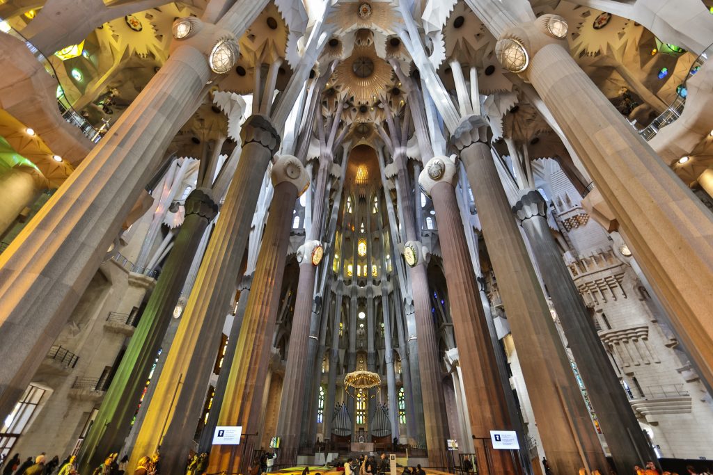 Barcelona indoor architecture