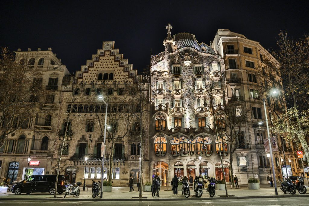 exterior of Casa Batlló