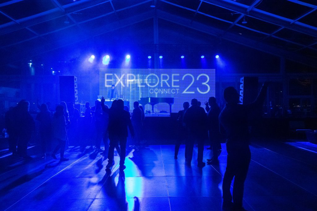 "EXPLORE 23" stage