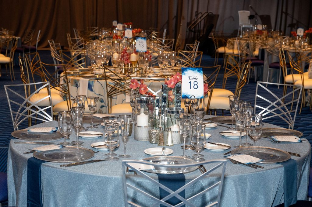 table settings at incentive program