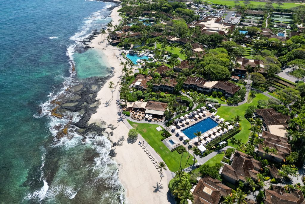 aerial view of property