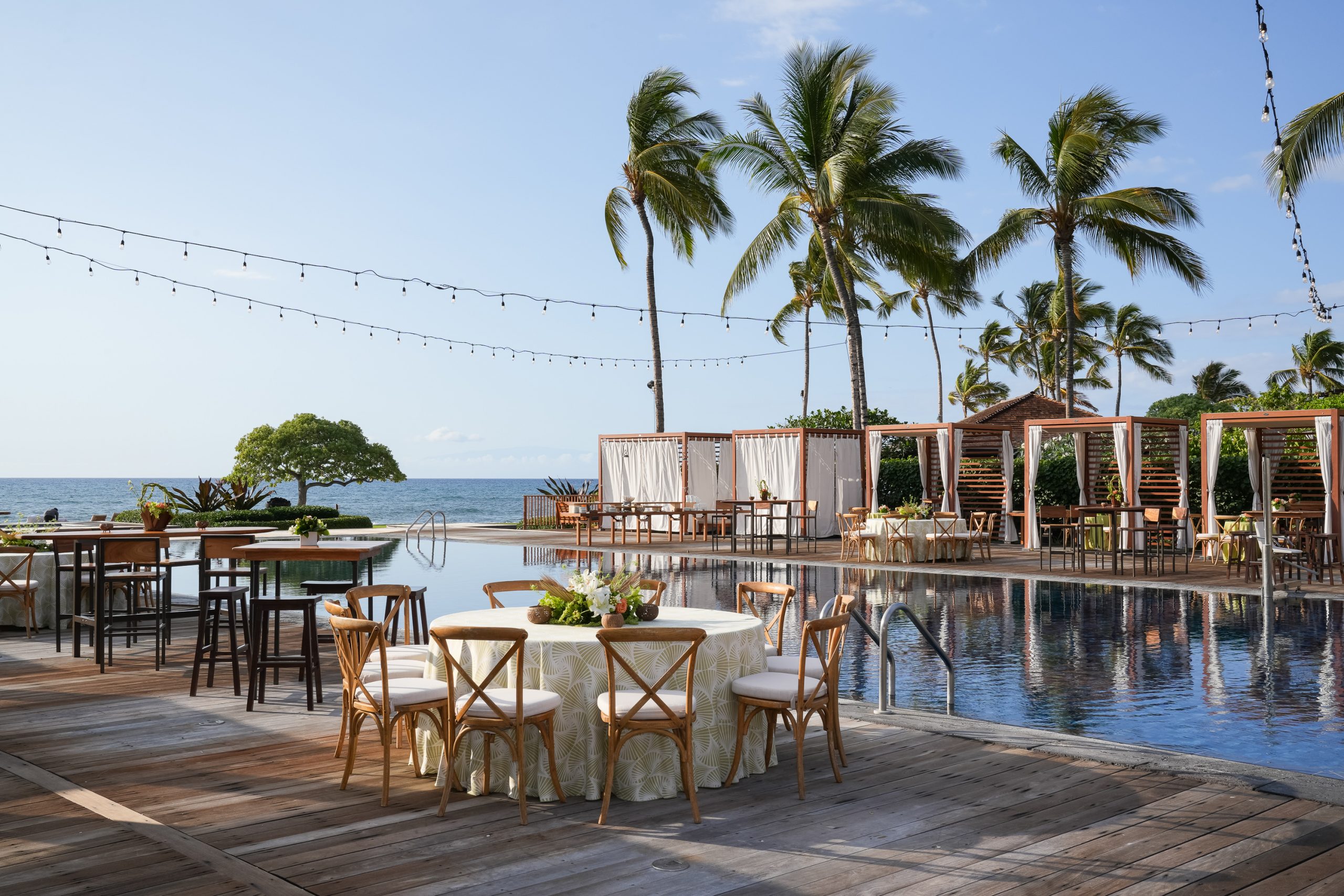 outdoor event at luxury incentive program