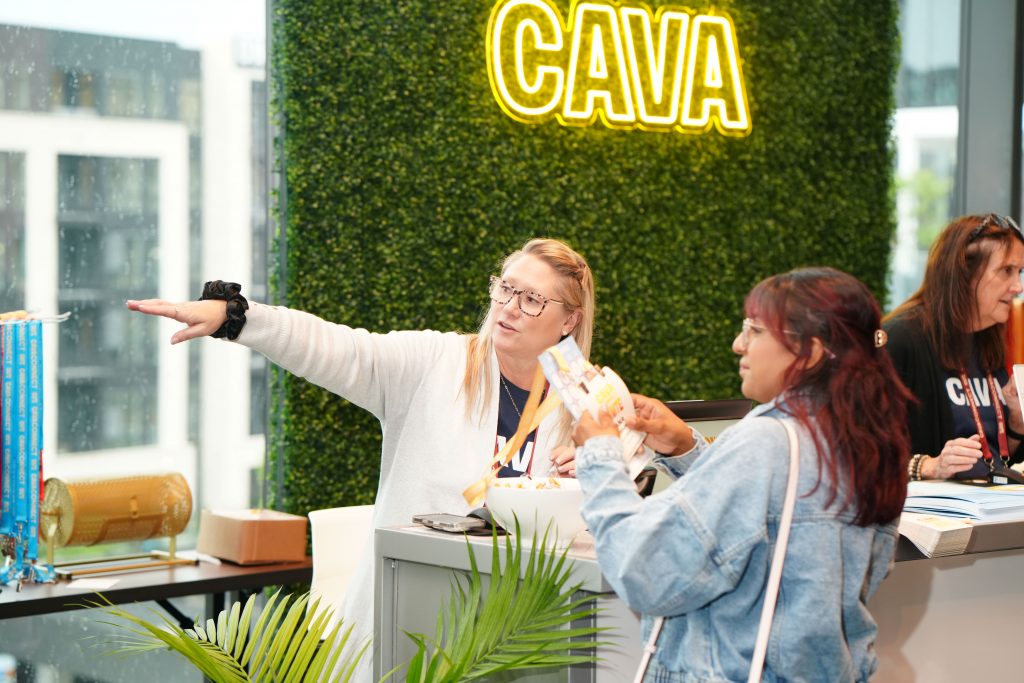 corporate event planning  for CAVA Connect
