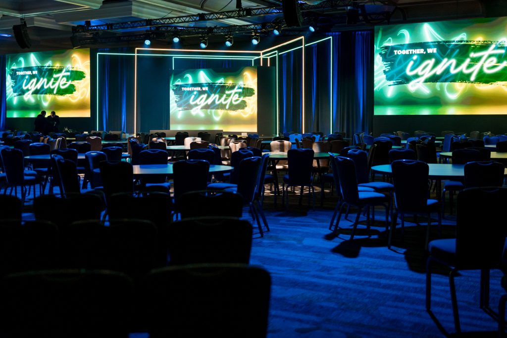 pharmaceutical meeting stage
