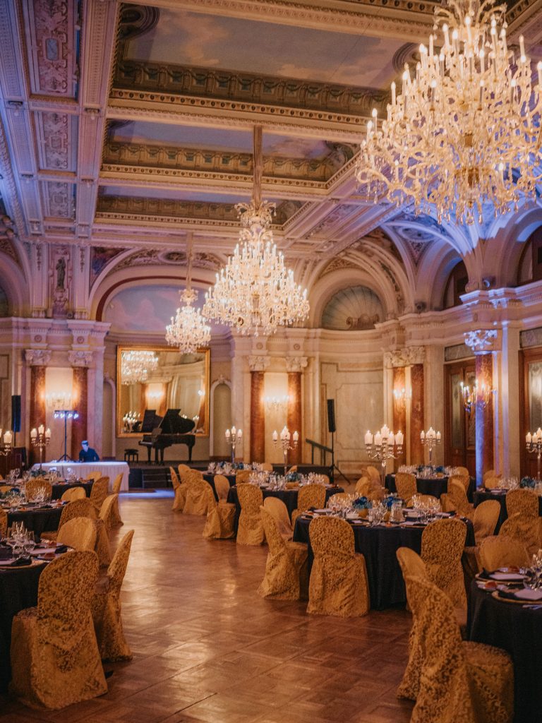 final dinner setup