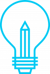 Creative Light bulb icon