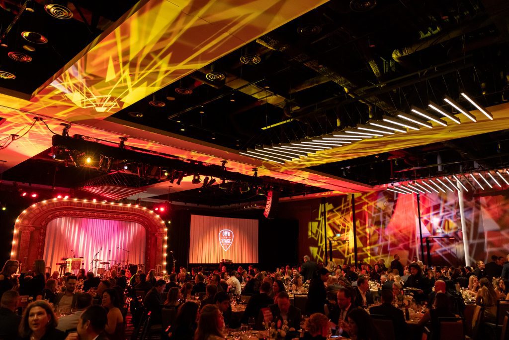 lighting design for event stage