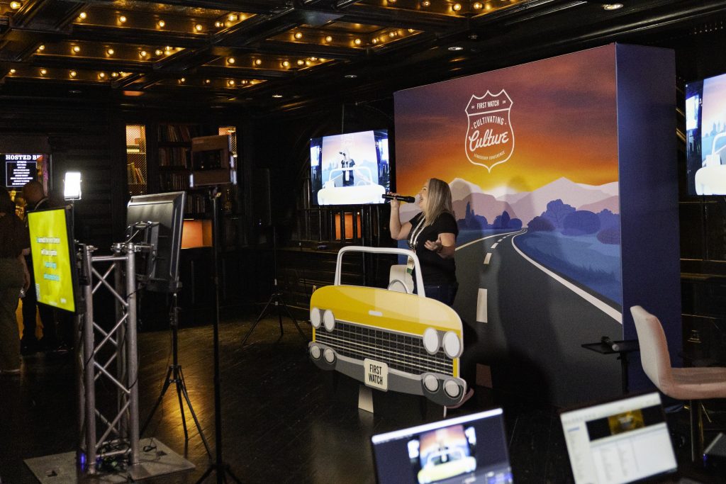 karaoke at leadership conference