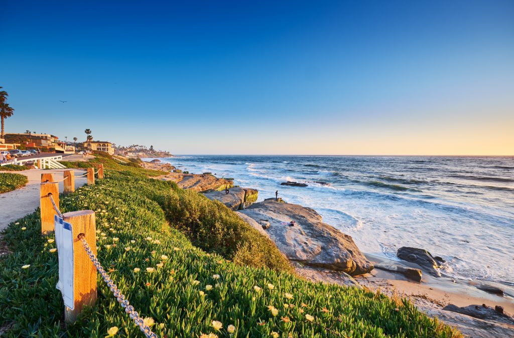 San Diego beach