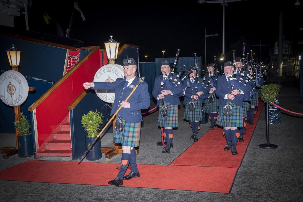 Beat to Retreat ceremony performed