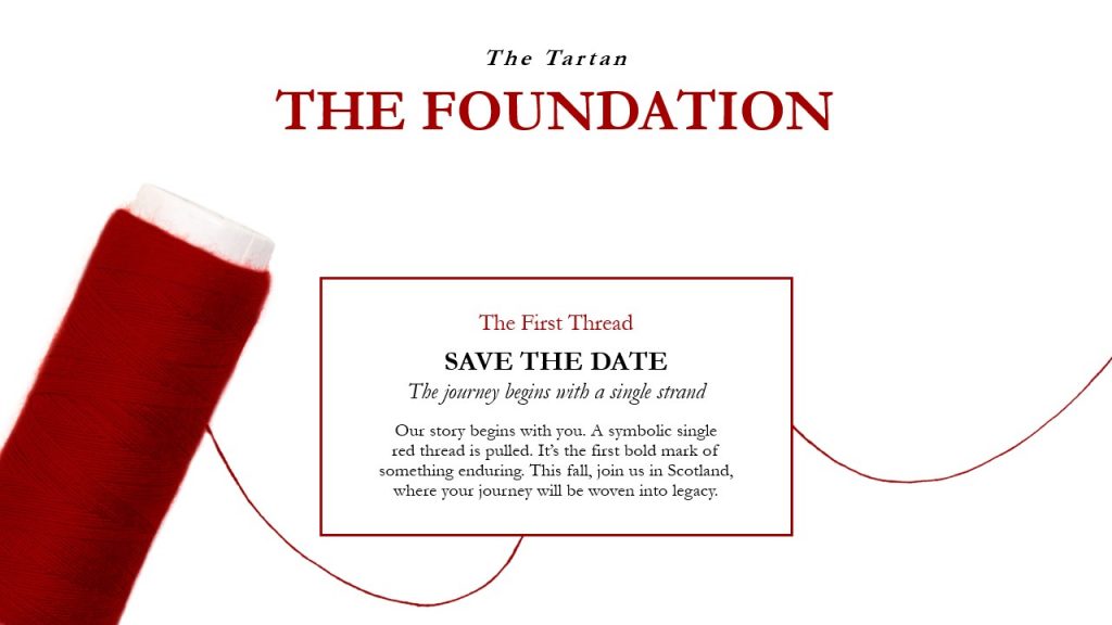 The Foundation: The First Thread, Save the Date