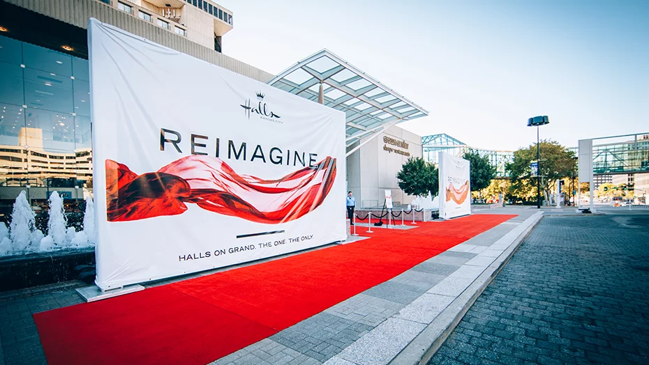 Reimagine event entrance